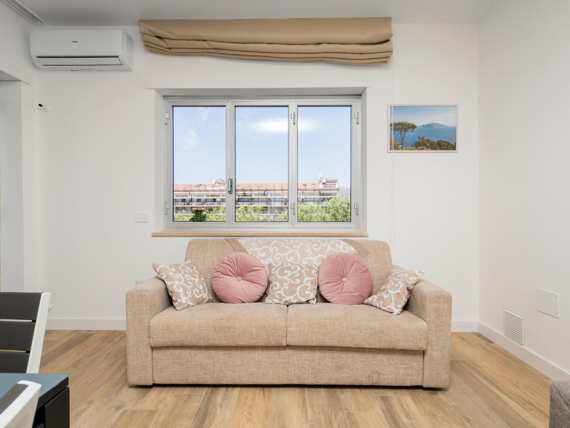 Nonno Angelo - 4 Bedrooms With Free Parking & Seaview Balcony Sorrento Luaran gambar